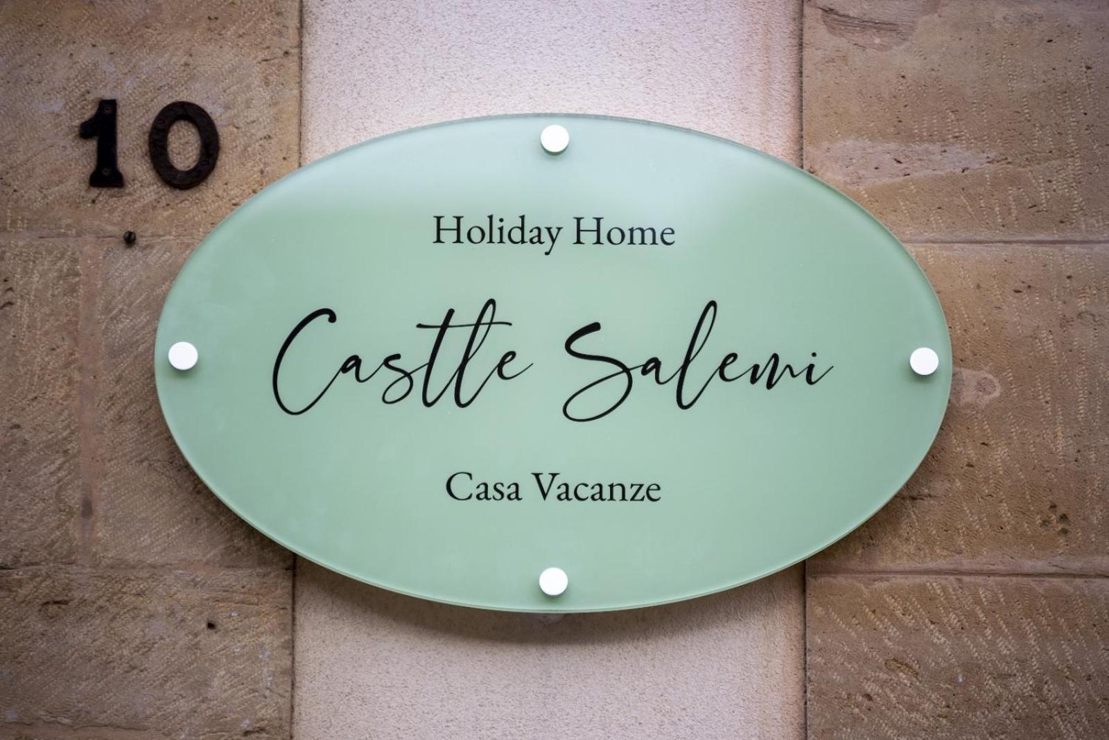 Holiday Home Castle Salemi - Casa Vacanze Εξωτερικό φωτογραφία